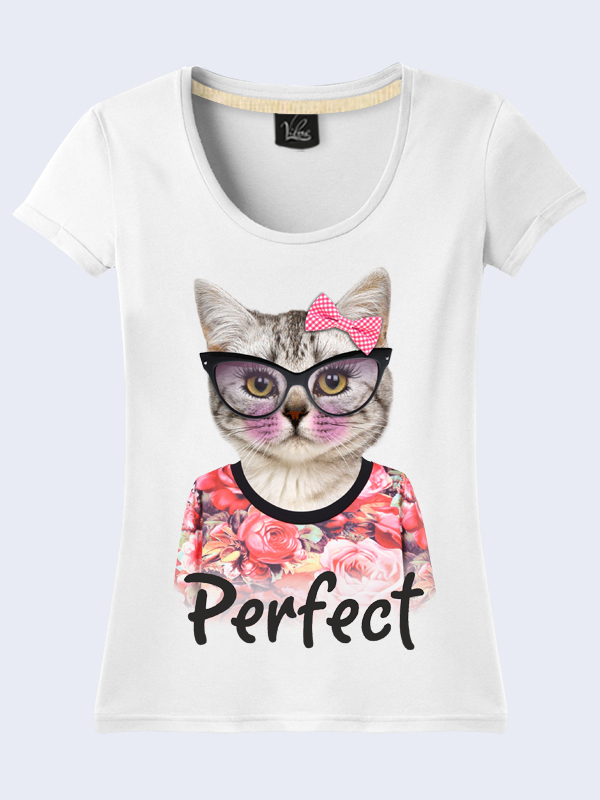 

Футболка Perfect cat (2145) Vilno M (46) 000037153