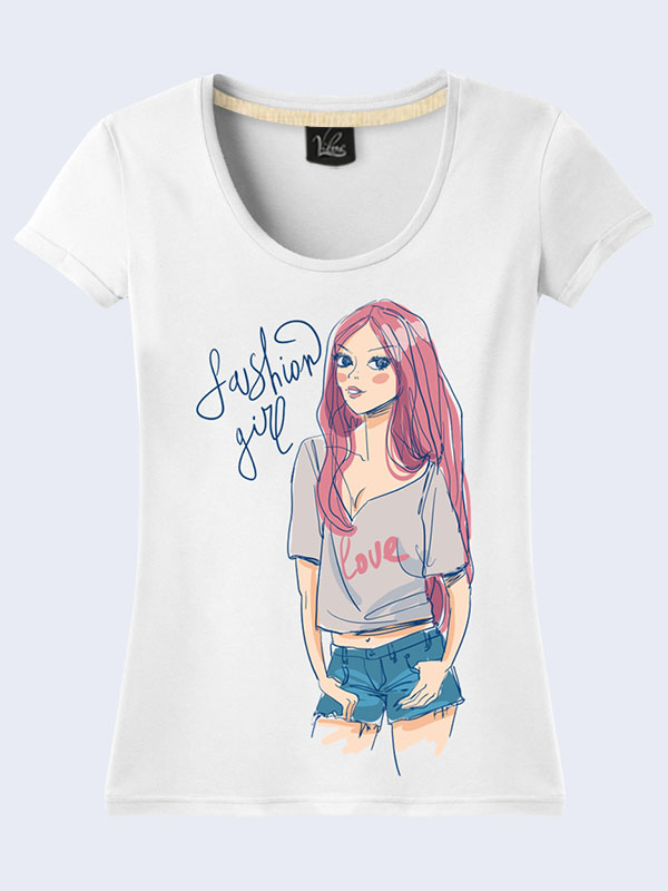 

Футболка Fashion girl (2166) Vilno M (46) 000037282