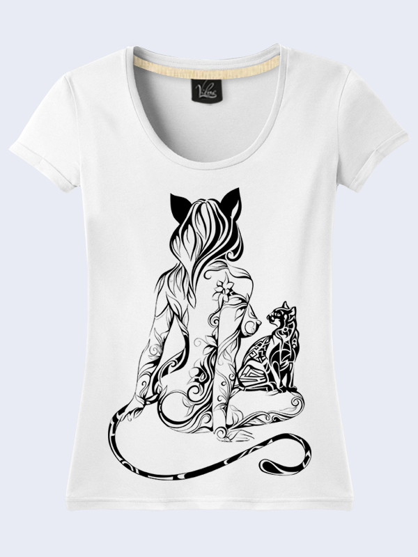 

Футболка Girl with Cat (2006) Vilno XL (50) 000035089