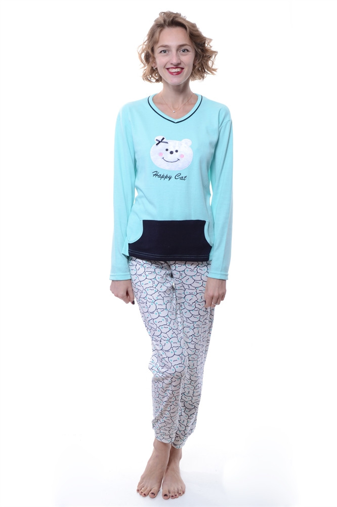 

Женская пижама Fawn Bk2154341b мятный, Женская пижама Fawn Bk2154341b мятный S