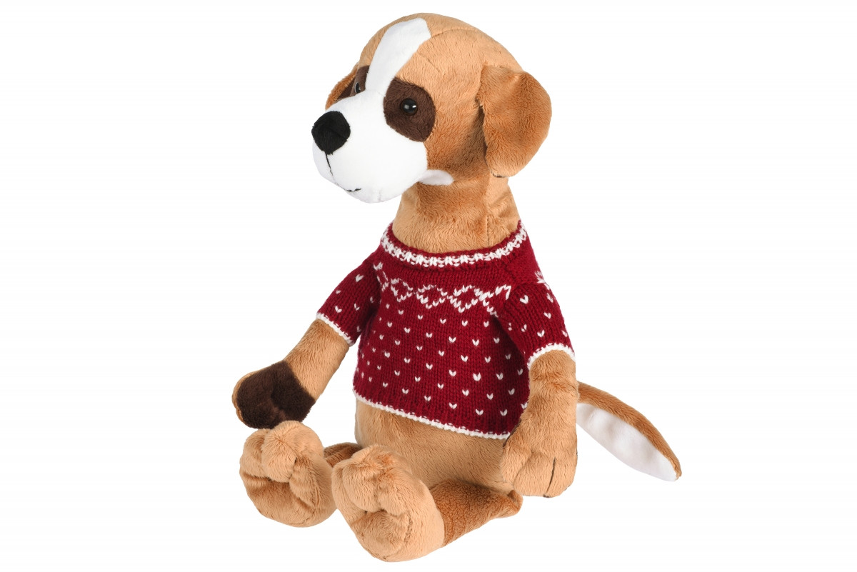 

М'яка іграшка SoftToy Собачка 31см THT570