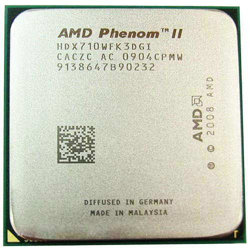 

Процессор AMD Phenom II X3 710, 3 ядра 2.6ГГц, AM3