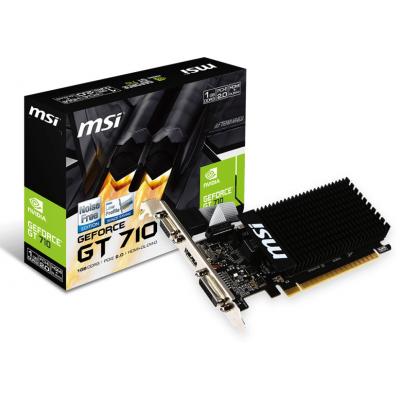 

Видеокарта GeForce GT710 1024Mb MSI (GT 710 1GD3H LP)