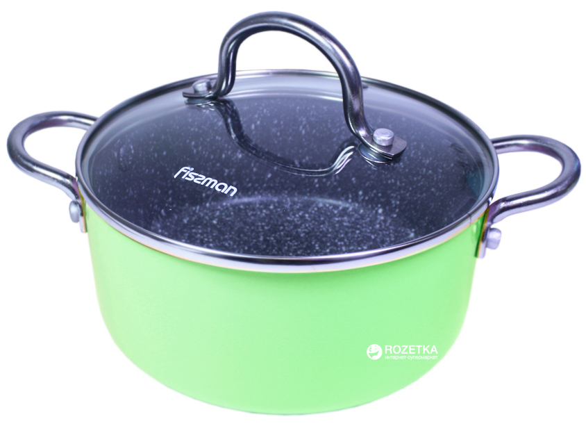 

Кастрюля Fissman Mini Chef 1.3 л Green (4237)