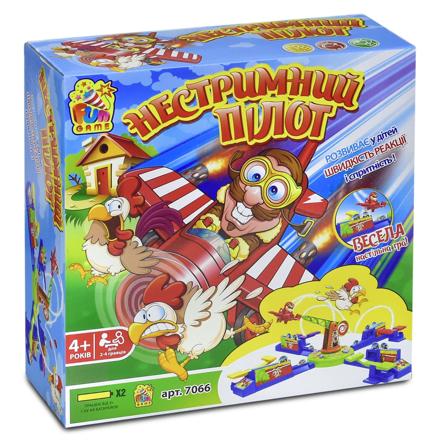 

Настольная игра Fun Game Нестримний Пілот (7066)