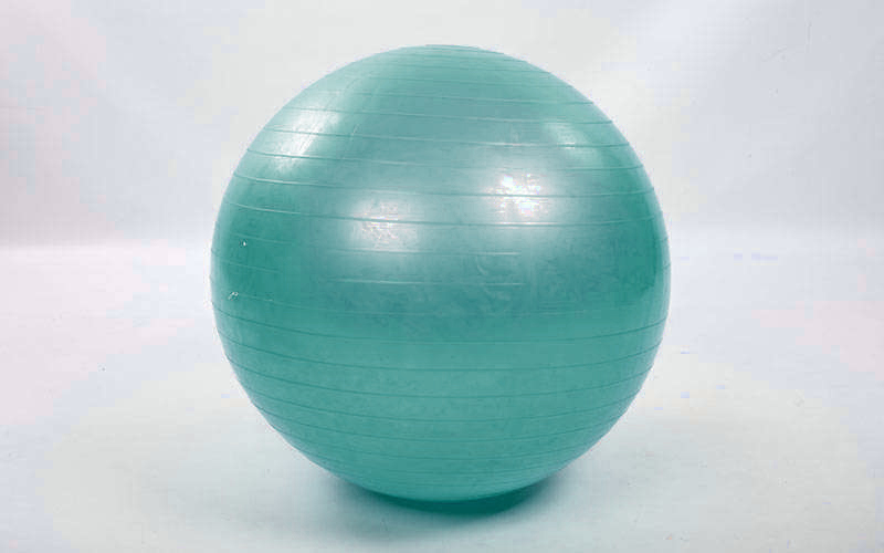 

Фитбол (мяч для фитнеса ) гладкий 65 см Zelart FI-1980-M (800г) бирюзовый