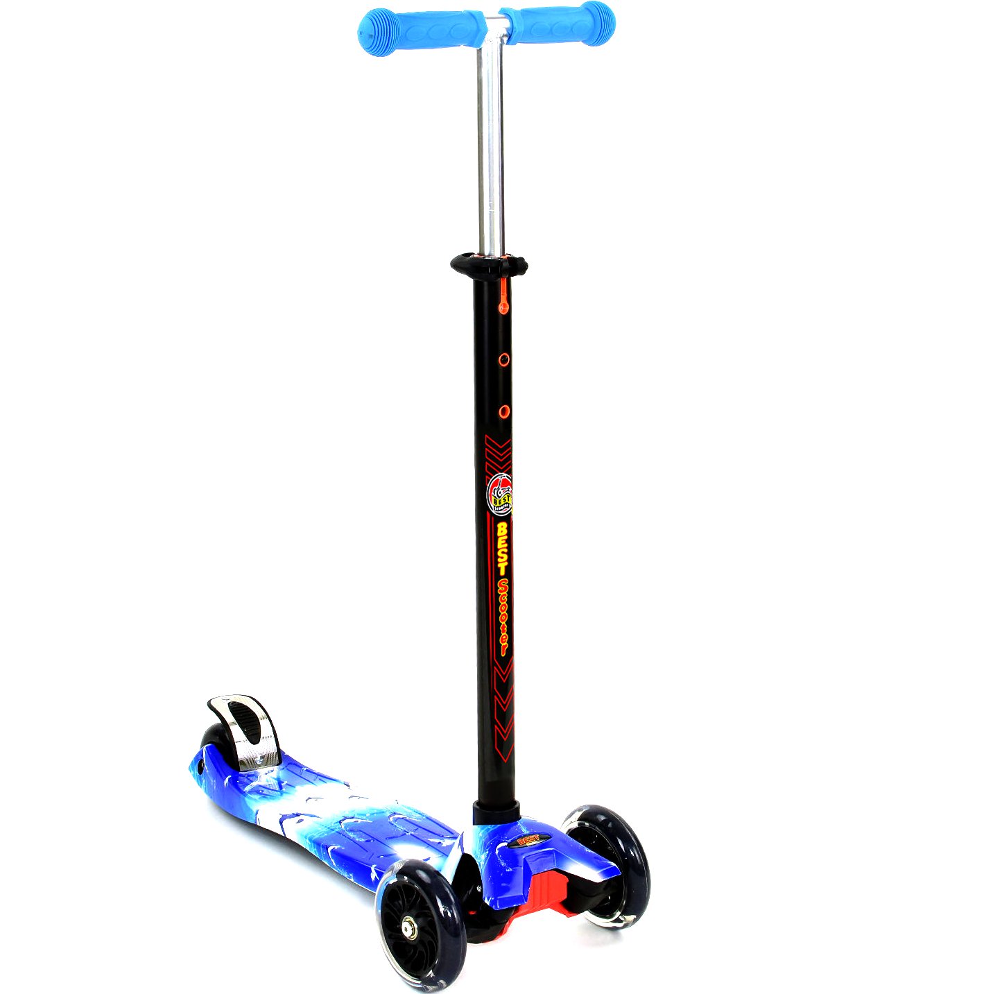 

Самокат Best Scooter MAXI Дельфины Голубой (А24658/779-1307)