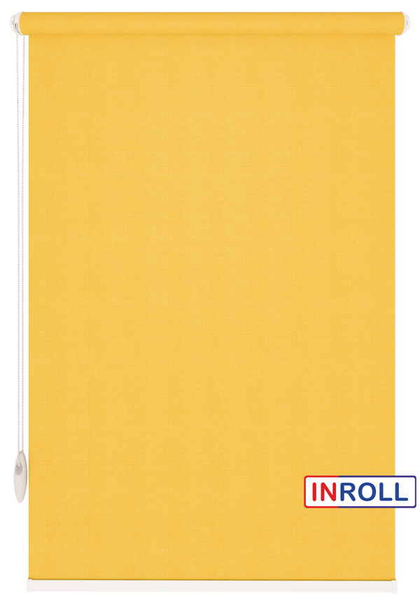 

Ролета тканевая INROLL Есо-Mini 95х185 см Camila Желтый A616
