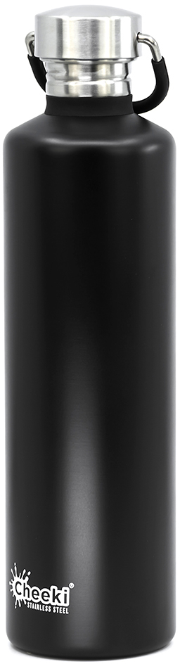 

Бутылка для воды Cheeki Classic Single Wall 1 л Matte Black