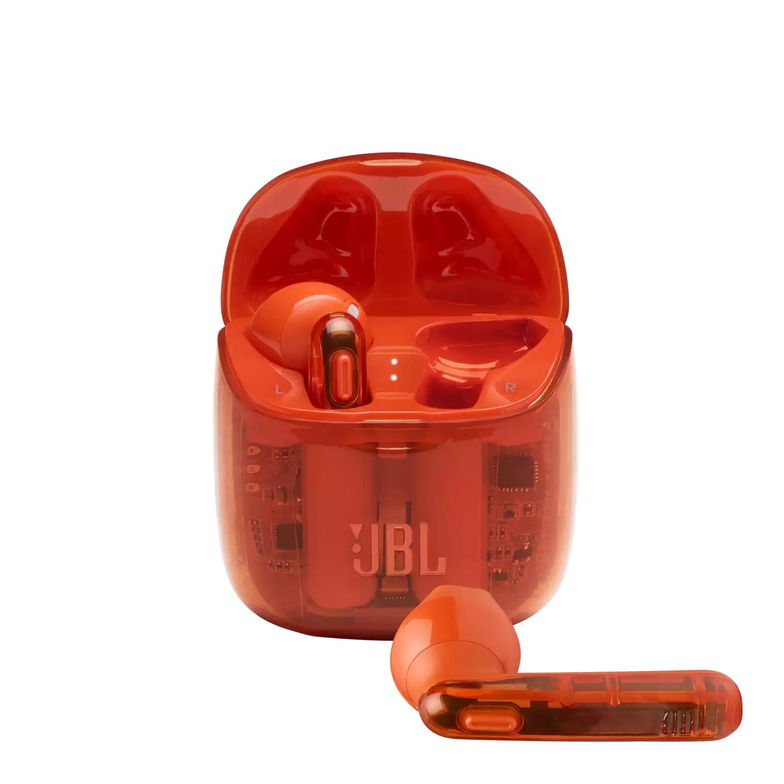 

TWS-наушники JBL Tune 225TWS Ghost Edition Orange (JBLT225TWSGHOSTORG)