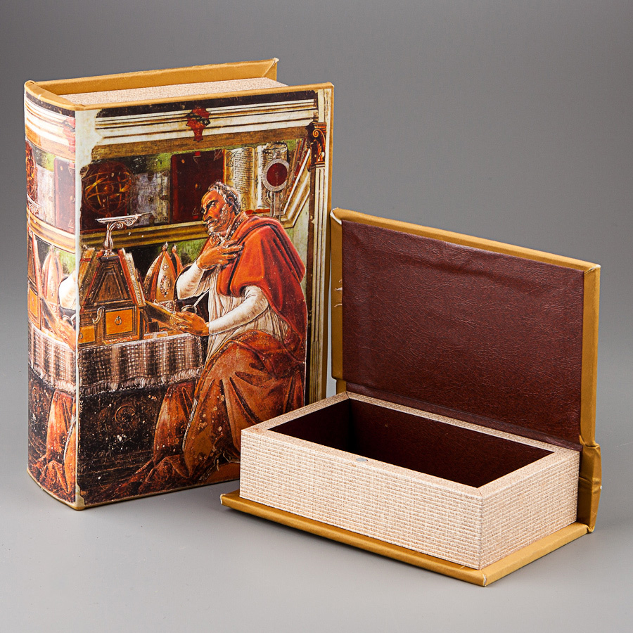 

Книга-шкатулка «Понтифик» 16*7*22 см Safebet 17893-BR-1393