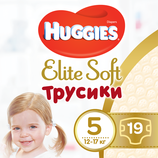 Акція на Трусики-подгузники Huggies Elite Soft Pants 5 (XL) 19 шт (5029053546988) від Rozetka UA