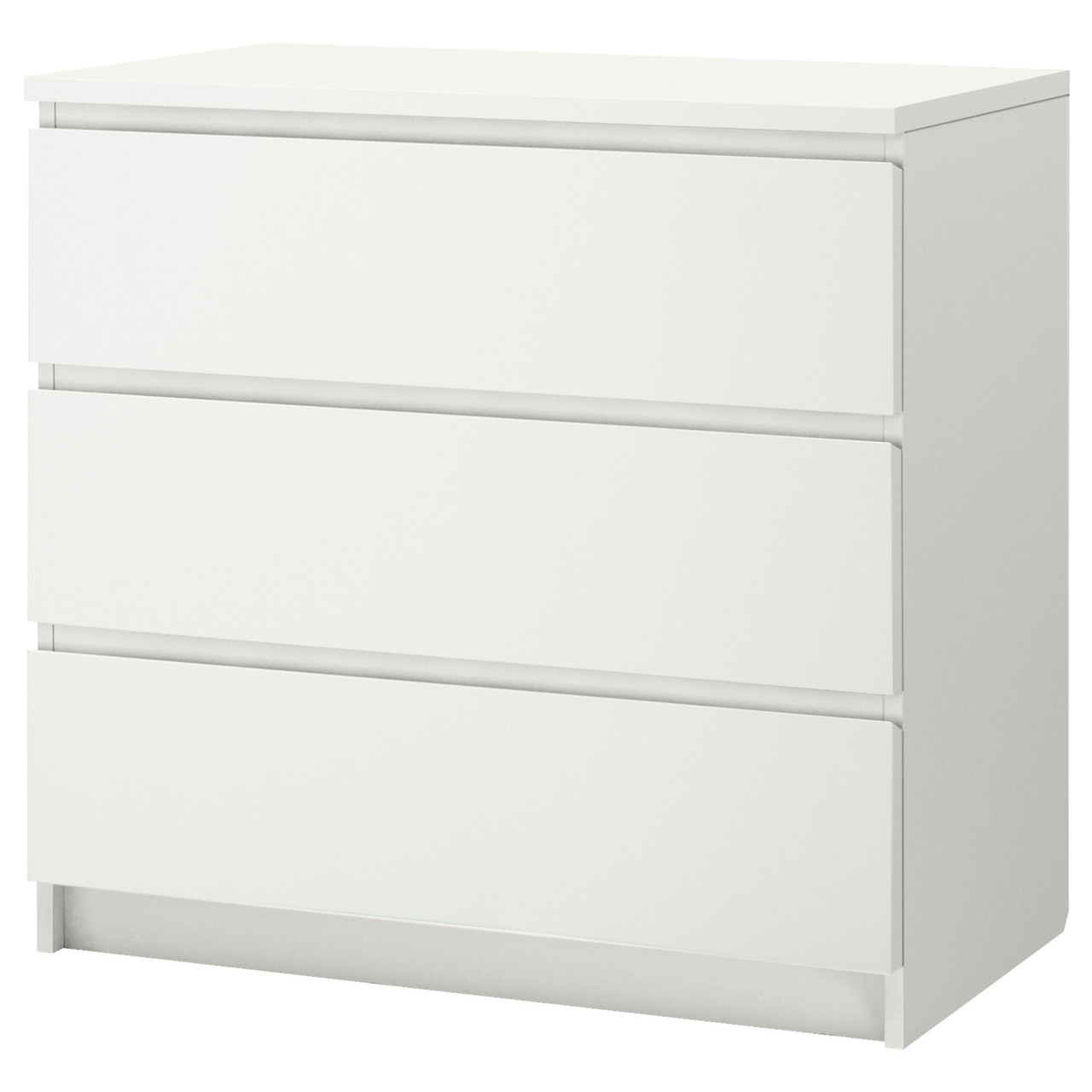 

Комод IKEA MALM с 3 ящиками белый 402.145.51