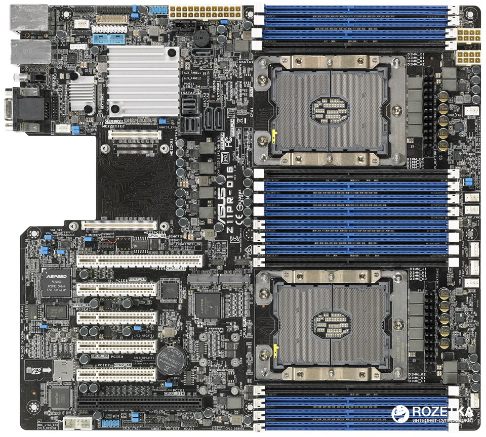 

Материнская плата Asus Z11PR-D16 (s3647, Intel C621, PCI-Ex16)