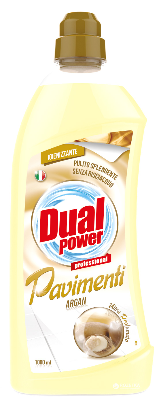 Универсальное концентрированное моющее средство для пола Dual Power ...