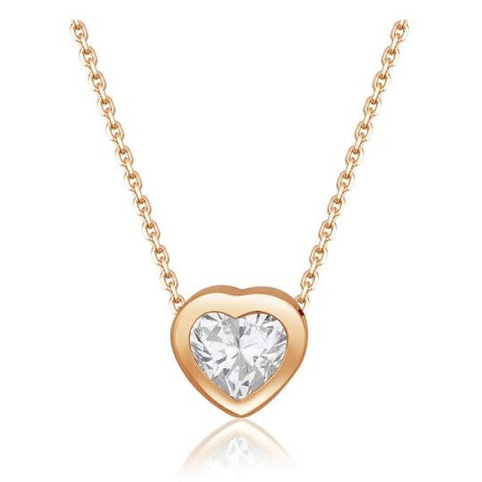 

Колье из красного золота с Swarovski Zirconia 1723516, размер 40