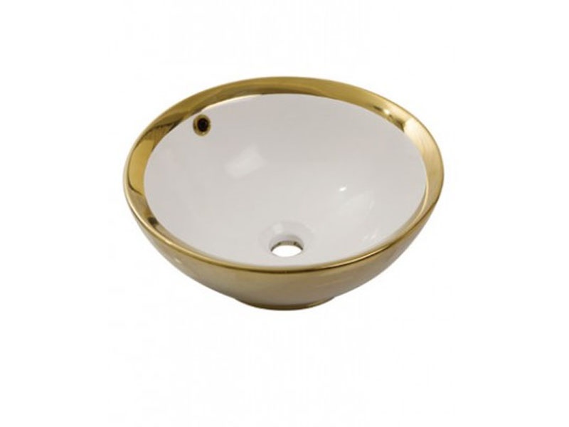 

Умывальник Newarc Newart countertop 42 золото/белый (5010G-W)