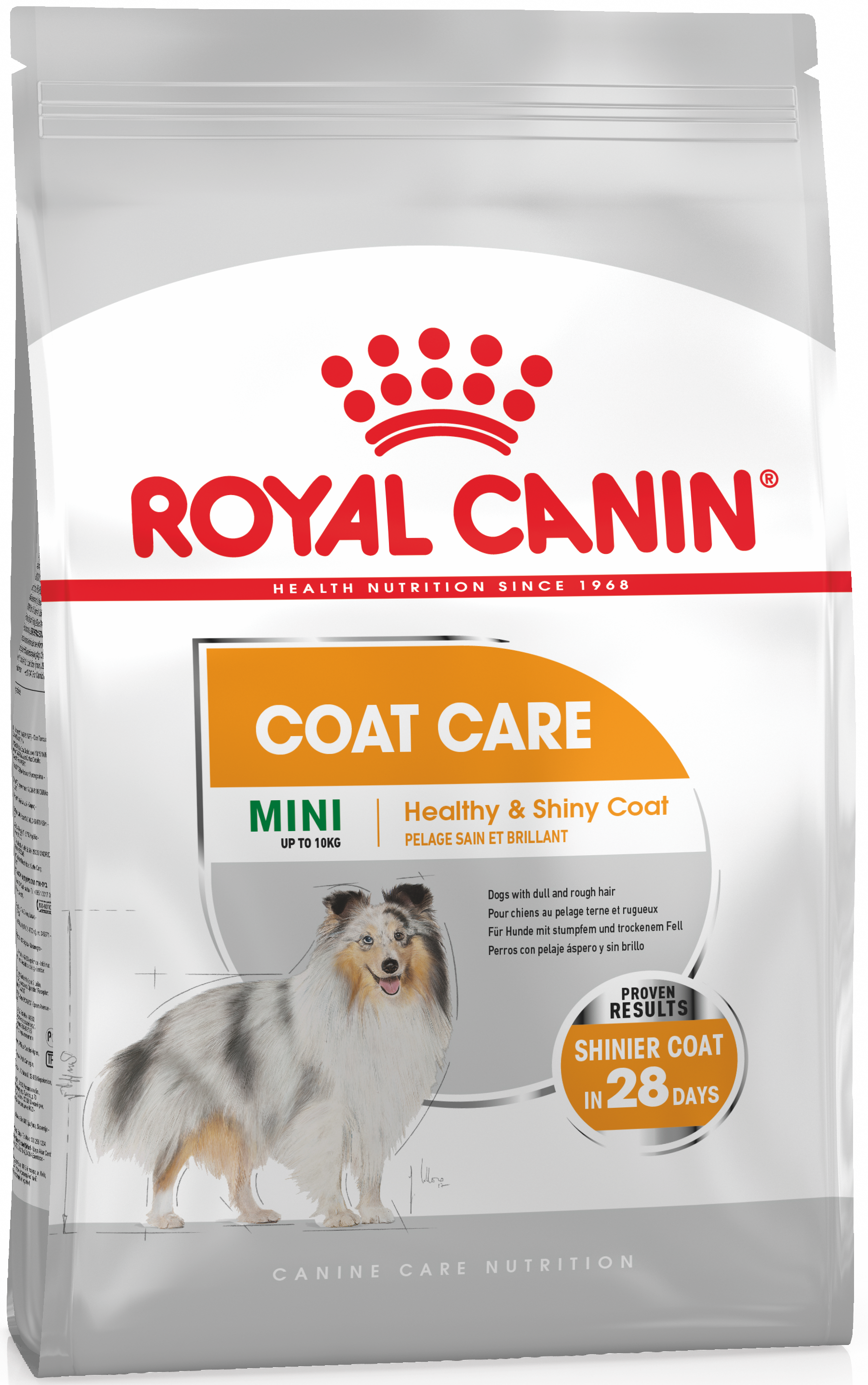 

Сухой корм для собак мини пород Royal Canin Mini Coat Care, 3 кг