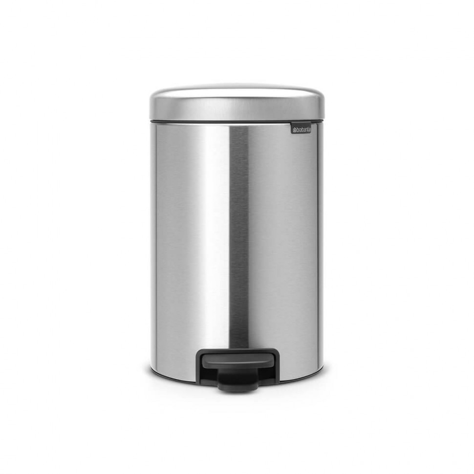 

Мусорное ведро Brabantia Pedal Bin 12 л (стальное матовое)