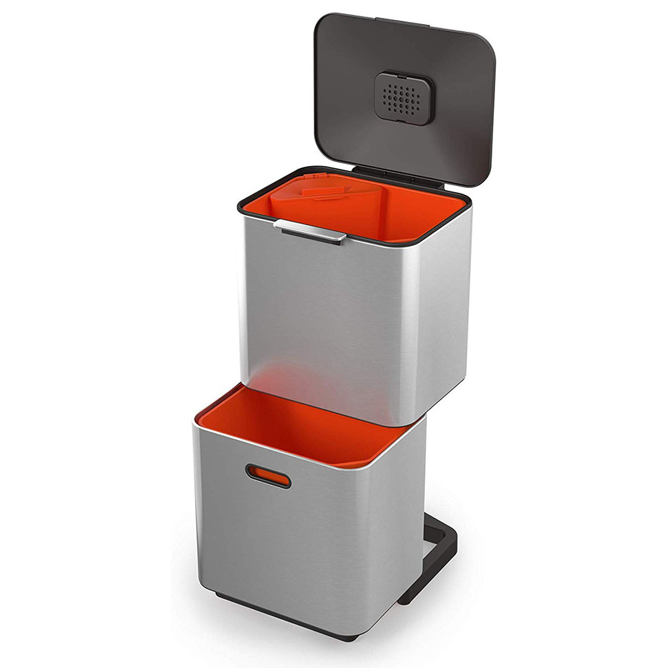 

Мусорное ведро для сортировки Joseph Joseph Totem 60 л (стальное)