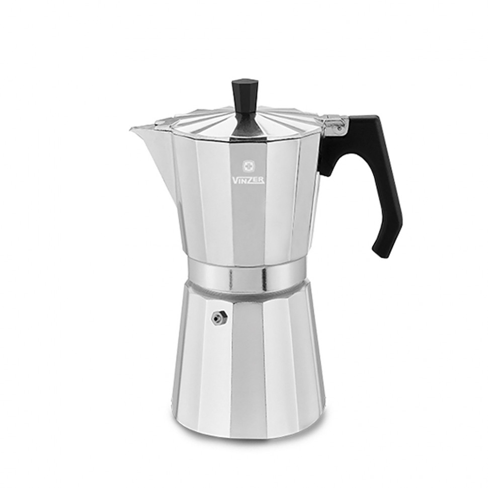 

Гейзерная кофеварка Vinzer Moka Espresso Induction (0.45 л)