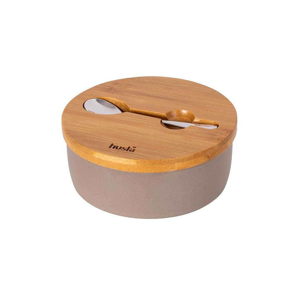 

Сахарница с ложкой Husla Hygge O14 см