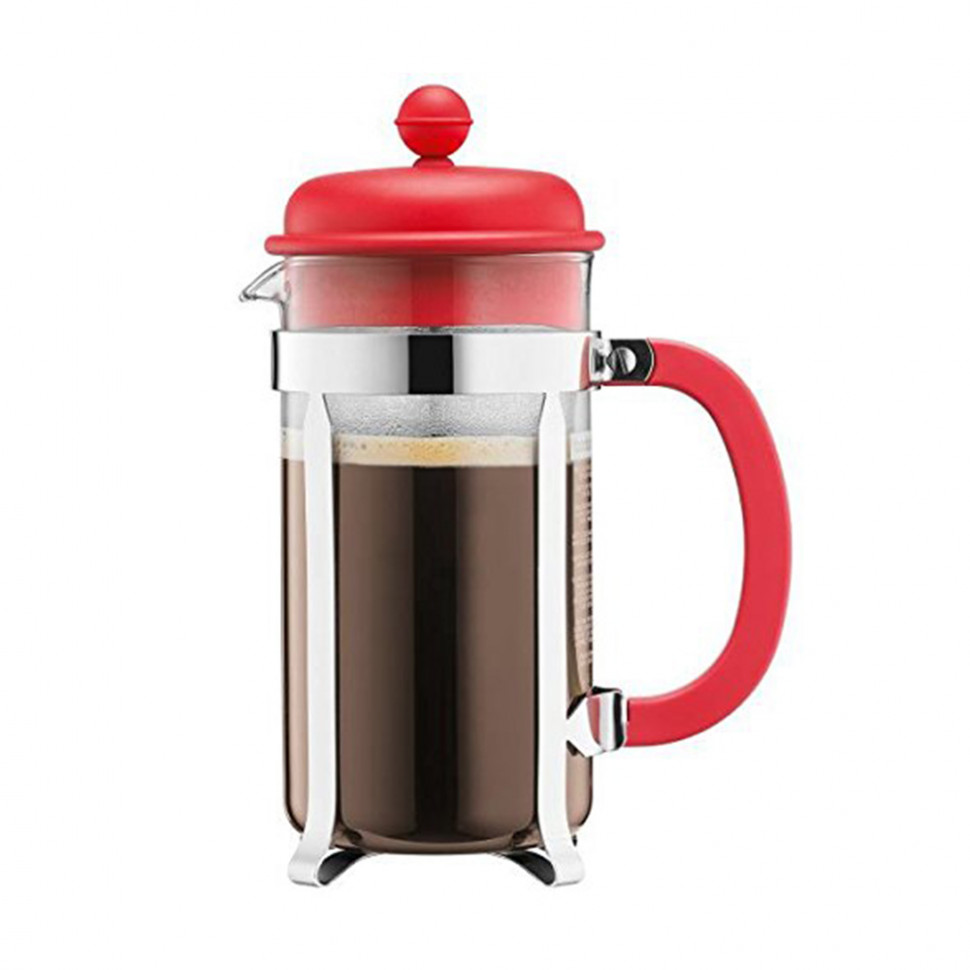 

Кофейник френч-пресс Bodum Caffettiera 1 л (красный)