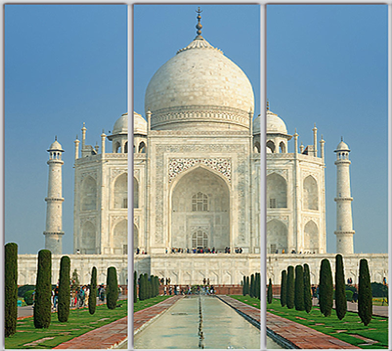 

Шкаф купе Luxe Studio Стандарт-1 Фотопечать Архитектура-123 2200x2000x450 трехдверный