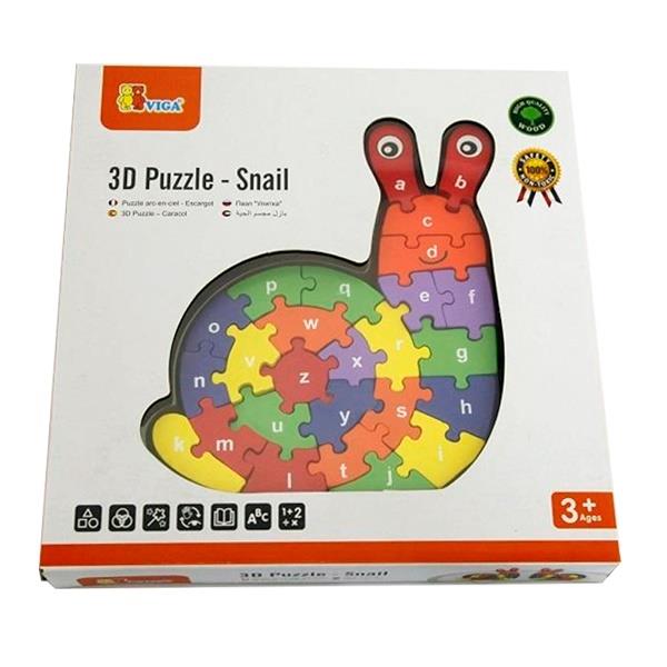 

Пазл Улитка Viga Toys 21х18х1,8 см Разноцветный 000029990