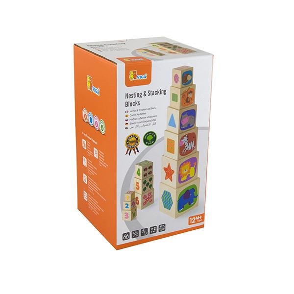 

Игрушка Кубики Viga Toys 48х11х11 см Разноцветный 000030013