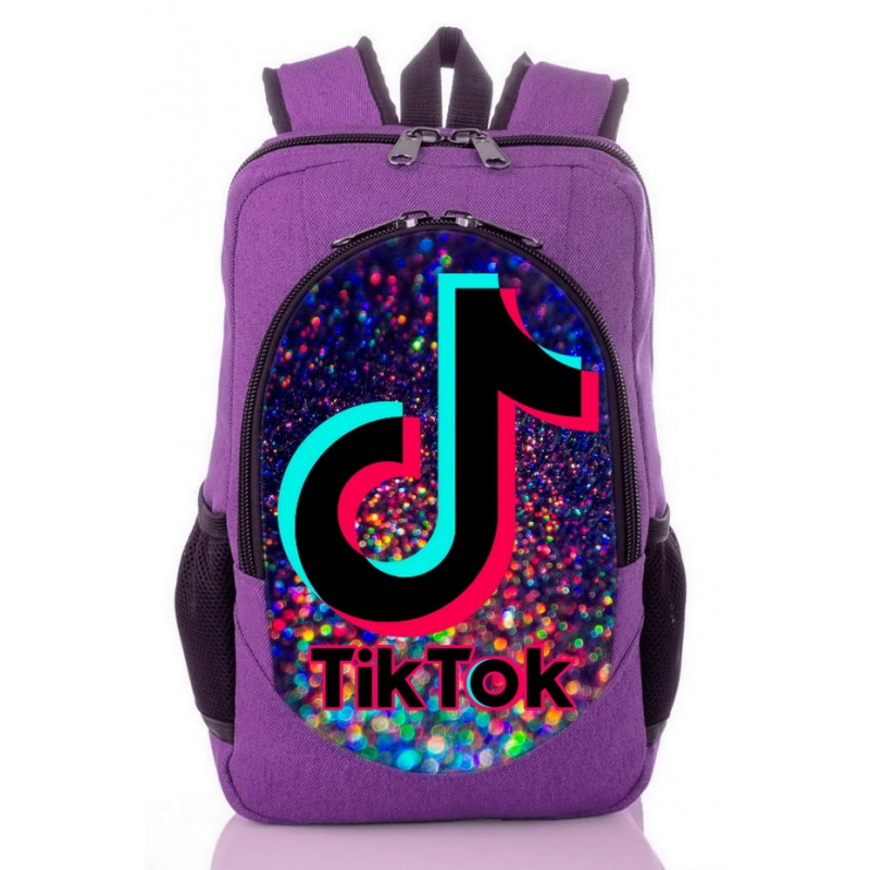 

Рюкзак с принтом Тик Ток Tik Tok фиолетовый (tik - 045)