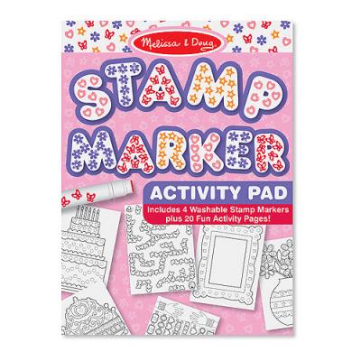

Набор для творчества Melissa&Doug Штампики-маркеры для девочек, 4шт. (MD2421)