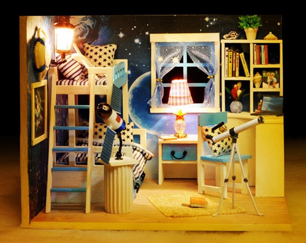 

Интерьерный конструктор DIY House Roombox Исследователь космоса
