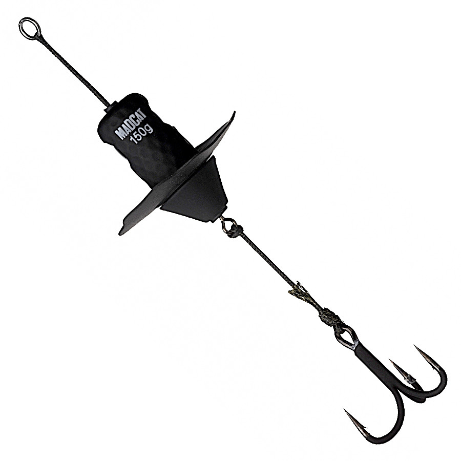 

Блесна DAM MadCat A-Static Silent Teaser Black 150g (60156)