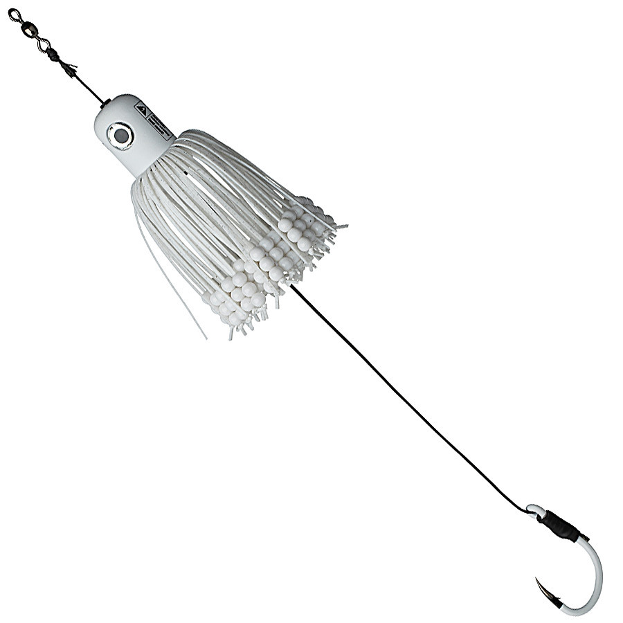 

Блесна DAM MadCat A-Static Ajustable Clonk Teaser 10/0 White150g (60944)