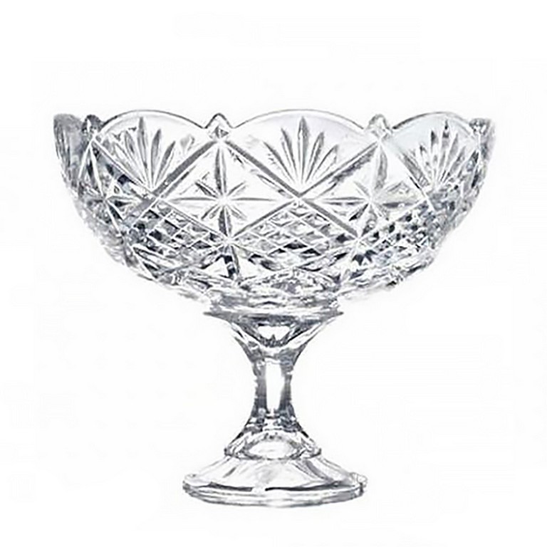 

Конфетница на ножке 220 мм. Crystalite Bohemia стекло 69004 Vega