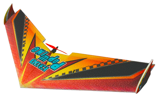 

Літаюче крило TechOne Popwing 1300мм EPP ARF