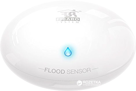 

Умный датчик протечки воды FIBARO Flood Sensor Z-Wave Белый (FGFS-101_ZW5)