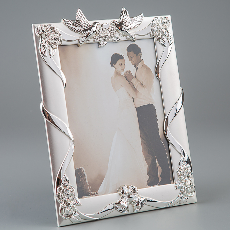 

Фоторамка «Голубки» 17*21 см Angel Gifts 15510-BR-1396