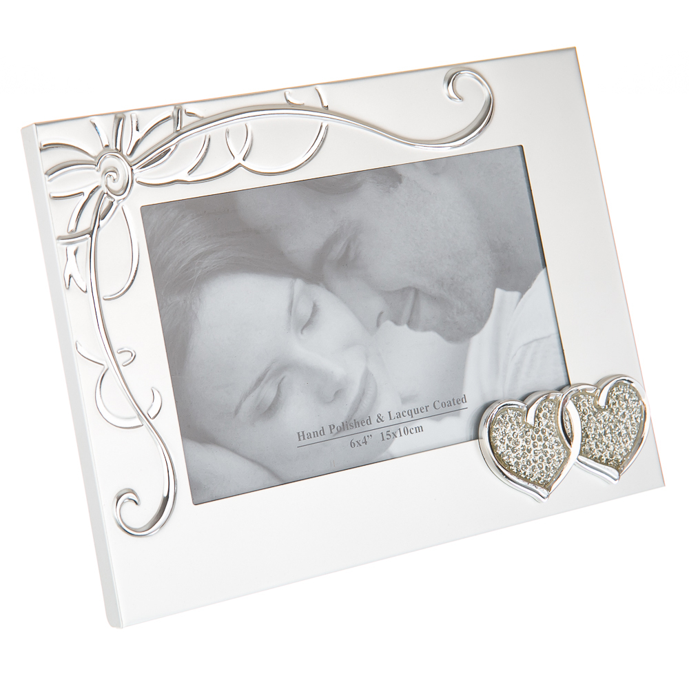 

Фоторамка «Два сердца» 10*15 Angel Gifts 15760-BR-1396