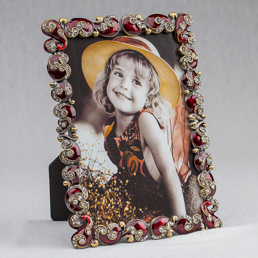 

Фоторамка «Рубины» 13*18 см Angel Gifts 15622-BR-1396