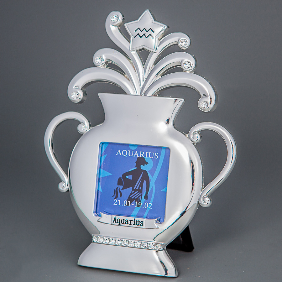 

Фоторамка «Водолей» 15 см Angel Gifts 16907-BR-1396