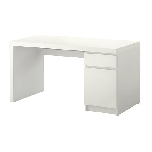 

Письменный стол IKEA MALM 140x65 см белый 602.141.59