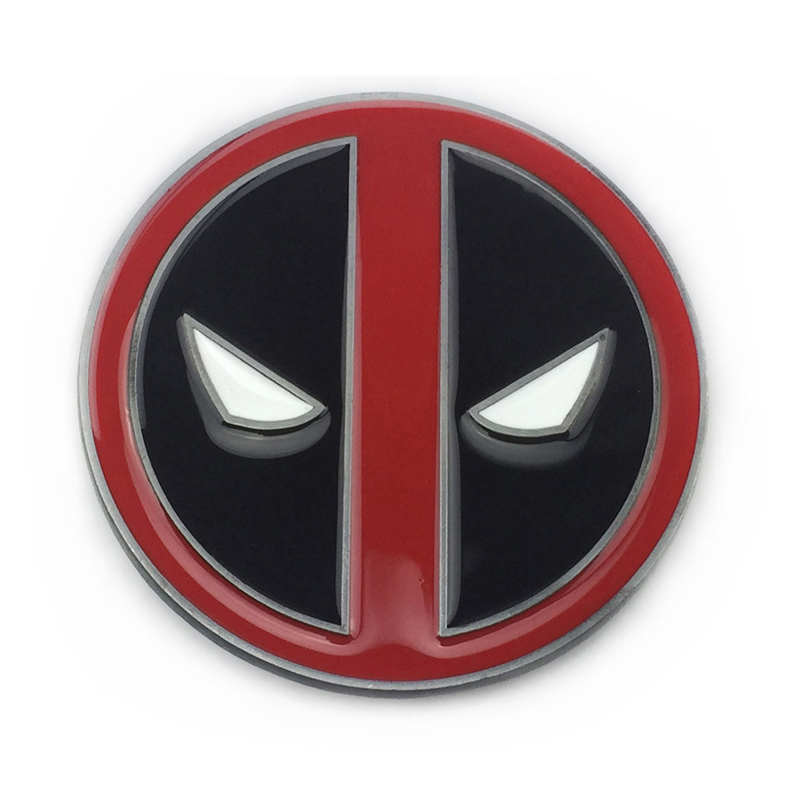 

Пряжка для ремня Deadpool круглая