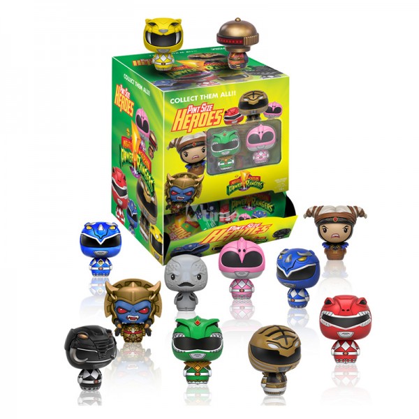 

Набор фигурок Funko POP! Pint Size Heroes - Power Rangers 6cm Vinyl Figures Display Box (24 random package), 12340, 10 cm