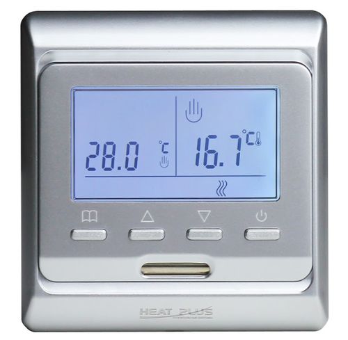 

Программируемый терморегулятор для теплого пола Heat Plus M6.716 Silver
