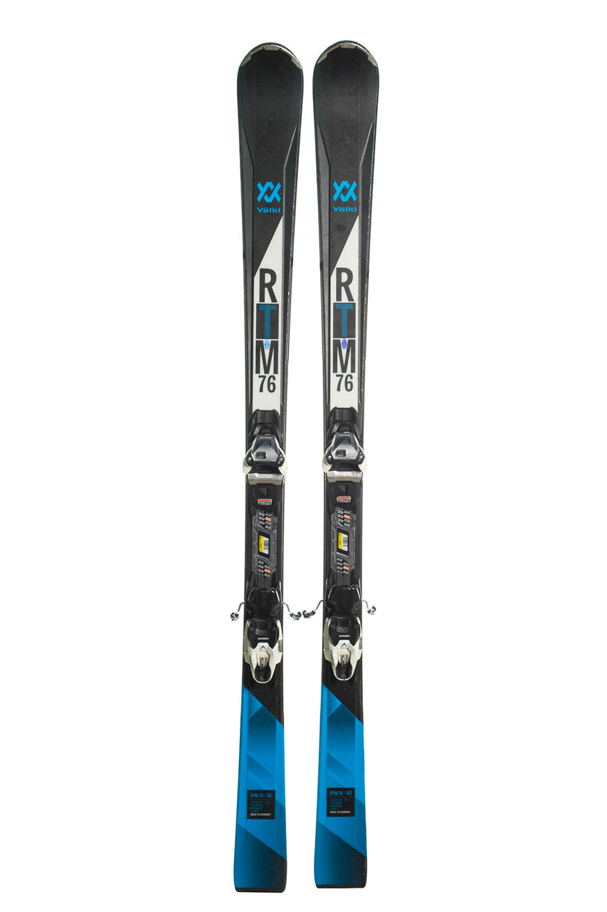 

Лижі гірські Volkl RTM76 161 Black-Blue Б/У