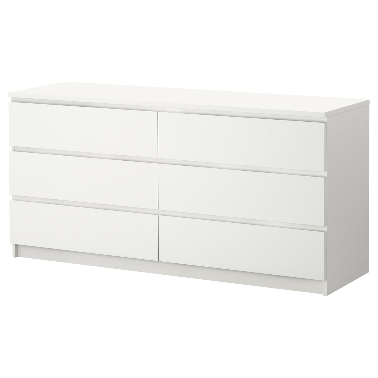 

Комод с 6 ящиками IKEA MALM белый 502.145.55