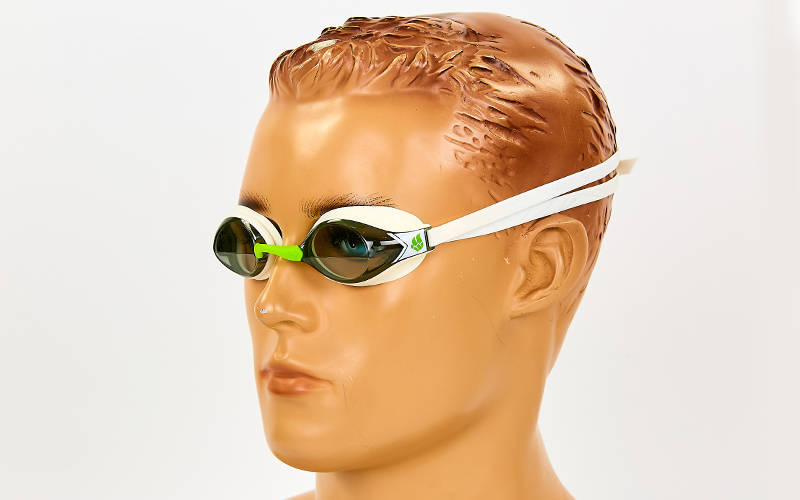 

Очки для плавания стартовые MadWave RECORD White M045401