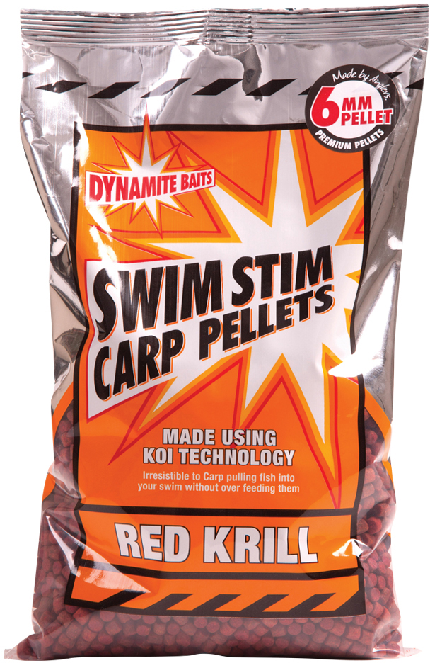 

Пеллетс Dynamite Baits Swim Stim Red Krill Carp 6 мм 900 г (DY215)